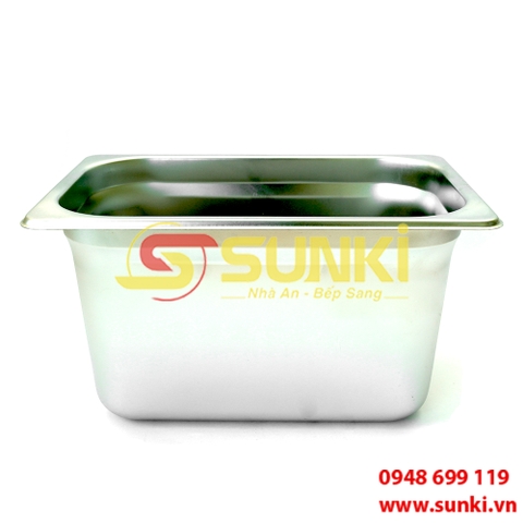 Khay inox 1/4 sâu 15