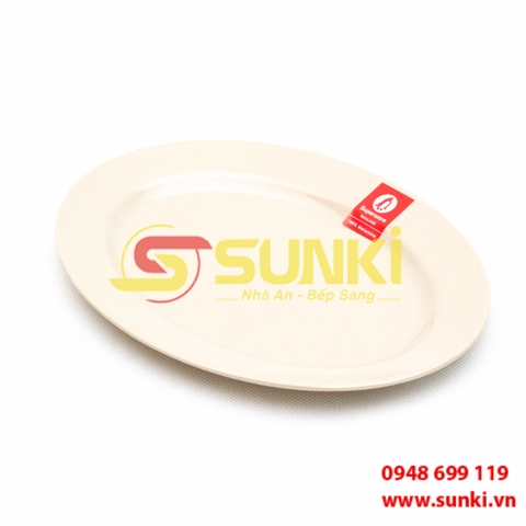 Đĩa Xoài Oval 14 PV013-14 (Nâu Đá)