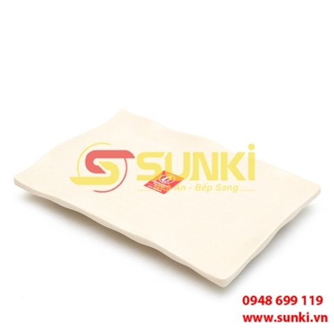 Đĩa Chữ Nhật 10 PV047-10 (Nâu Đá)