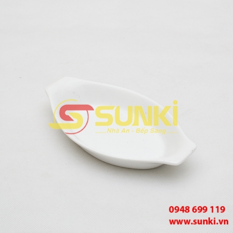 Đĩa sứ thuyền 10