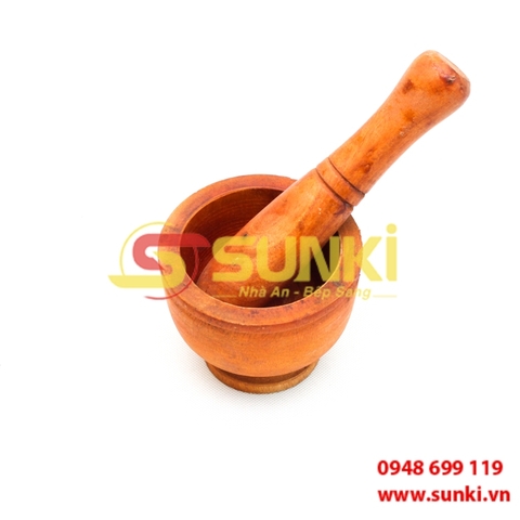 Bộ cối chày gỗ đại