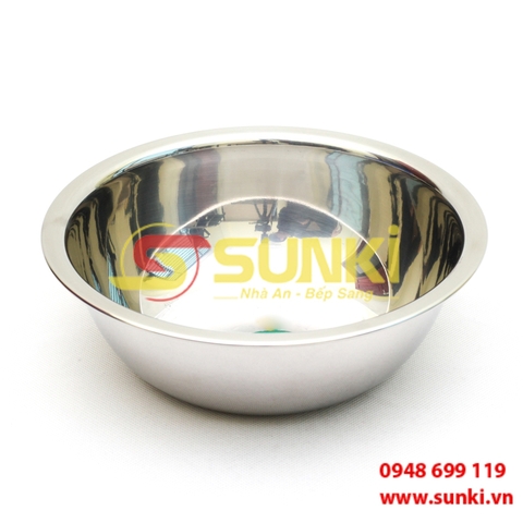 Chậu inox 201 phi 44