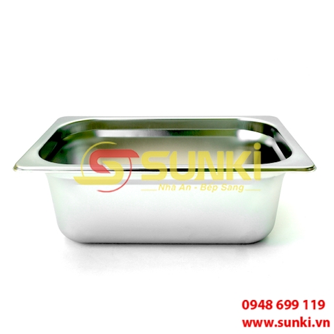 Khay inox 1/4 sâu 10