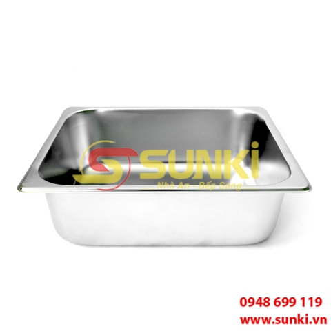 Khay inox 1/2 sâu 10