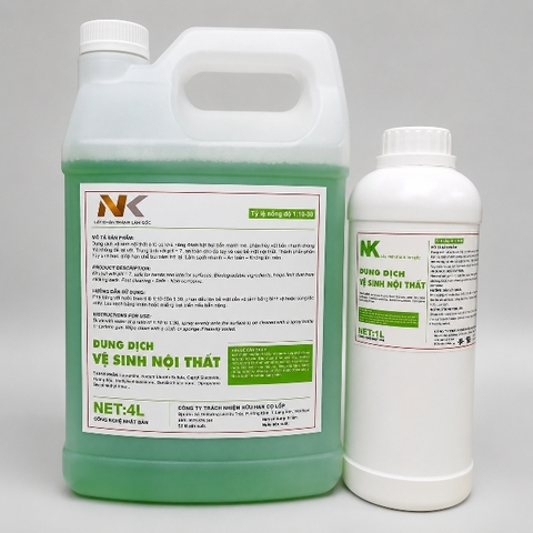 Dung Dịch Vệ Sinh Nội Thất NK - Tỉ Lệ 1:30