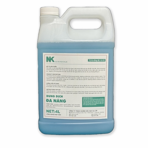 Dung Dịch Vệ Sinh Đa Năng NK - ALL CLEAN - Tỉ Lệ 1:10