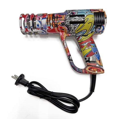 Máy Sấy Phim 2000W - Kèm Lồng Chống Bỏng - Phiên Bản Họa Tiết