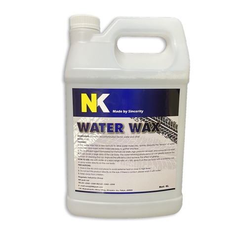 Dung Dịch Wax Lỏng Phủ Bóng Dạng Nước NK - Can 4L - Water Wax