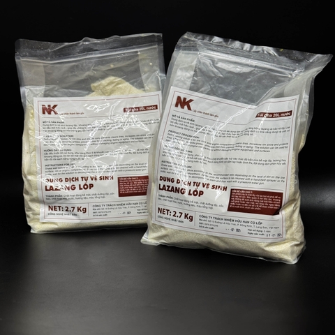 Bột Tự Vệ Sinh Lazang Lốp- Túi 2,7Kg