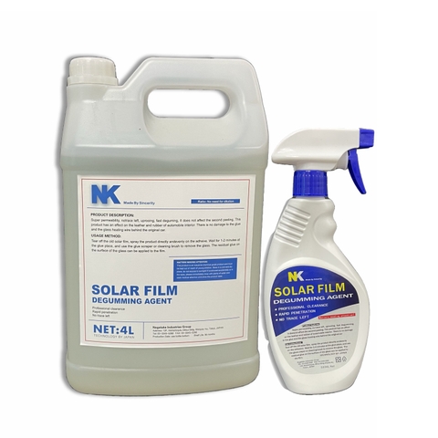 Tẩy Keo Phim Cách Nhiệt NK - Can 4L - Solar Film Degumming Agent