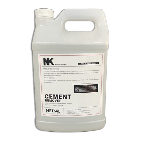 Dung Dịch Tẩy Xi Măng, Cặn Canxi NK - Can 4L - Cement Remover