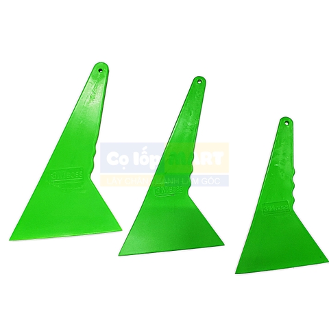 Gạt Chịu Nhiệt Màu Xanh 3 Cỡ 3M BOSS