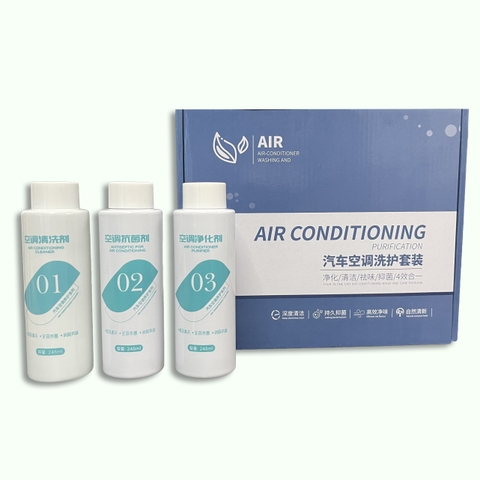 Dung Dịch Vệ Sinh Giàn Lạnh Điều Hòa 3 Bước