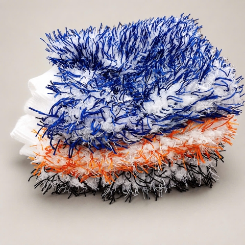 Bao Tay Rửa Xe Microfiber Sợi Bông