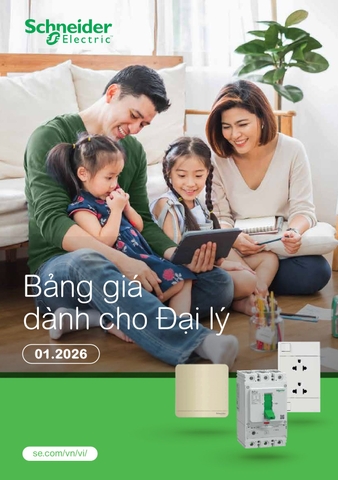 Bảng giá thiết bị điện Schneider Electric mới nhất 2026