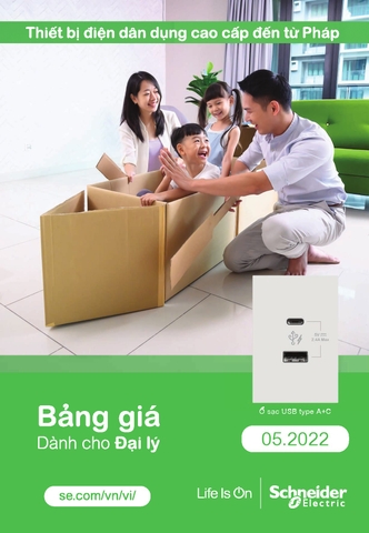 Bảng giá thiết bị điện Schneider Electric (Tháng 5-2022)