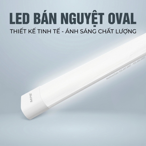Đèn LED bán nguyệt Oval 40W BN-40T