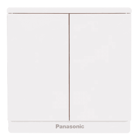 Bộ 2 công tắc 2 chiều màu trắng Panasonic Moderva WMF504-VN