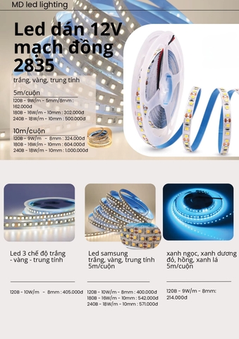 Bảng giá đèn chiếu sáng Minh Đức