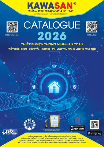 BẢN GIÁ THIẾT BỊ ĐIỆN THÔNG MINH KAWASAN MỚI NHẤT