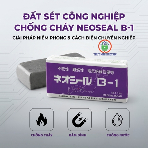 Đất sét công nghiệp neoseal B1 (chống cháy)