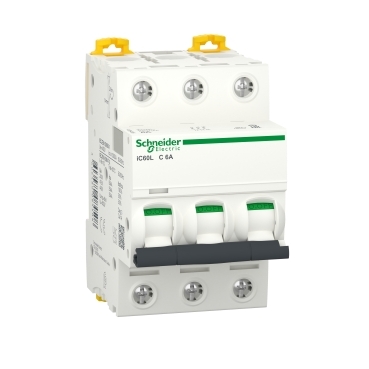 MCB Schneider 3P 40A dòng cắt 15kA A9F94340