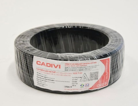 day-cap-dien-don-cv-2-5-cadivi