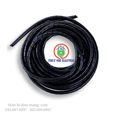 Dây Xoắn Ruột Vịt Phi 6 Màu Đen