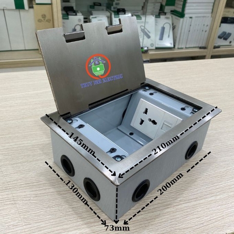 Hộp Ổ Điện Âm Sàn Sinoamigo SOP-145S Chính Hãng