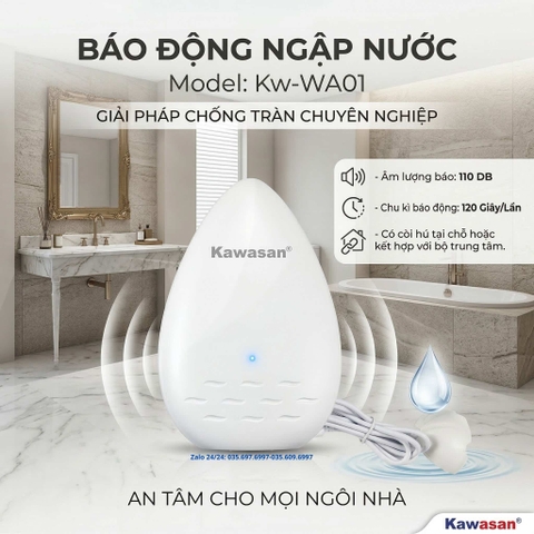 Thiết bị báo động ngập nước Kawasan WA01