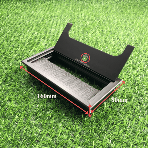Nắp hộp điện âm bàn văn phòng màu đen 160x80