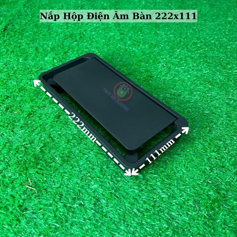 Nắp Luồn Dây Điện Bàn Làm Việc TNE01-222X111-Đ