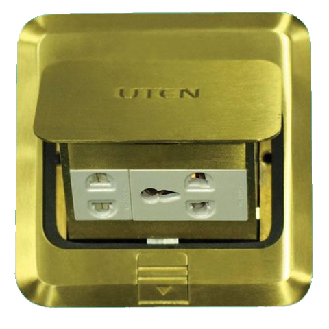 Ổ cắm âm sàn Uten SZ12Z13/N