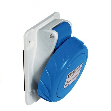 PKF32F723-ổ cắm công nghiệp âm dạng nghiêng Schneider 2P+E 32A IP67