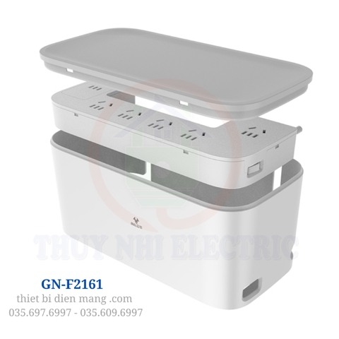 Ổ cắm hộp giấu dây Gongniu GN-F2151U