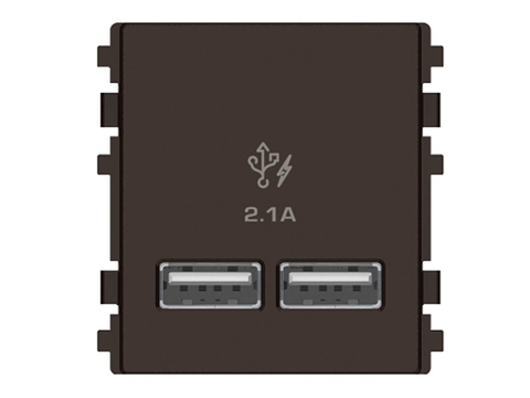 Ổ cắm sạc USB zencelo A size 2S 8432USB_BZ