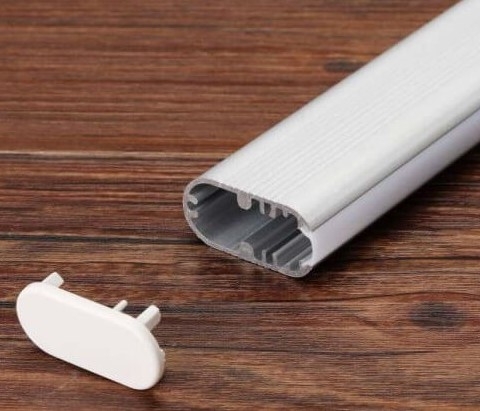 Thanh nhôm định hình LED (thanh suốt tủ quần áo) PF-O-2915