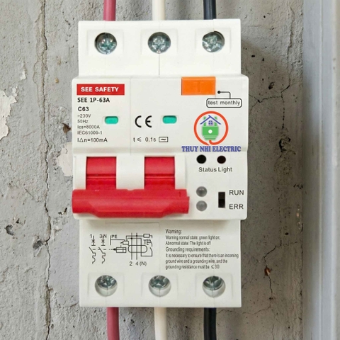 Thiết Bị Chống Sốc Điện Cách Ly SEE 1P-63A