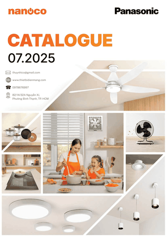 Trang 1 Catalogue bang gia quat Panasonic