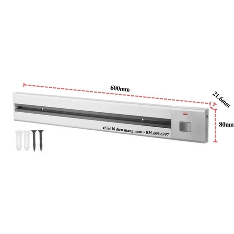 Thanh Ray Điện Nổi 60cm Xám LG-RN06S