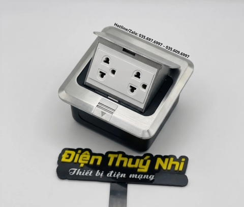 ổ cắm âm sàn bật nắp TNE-ASL-1