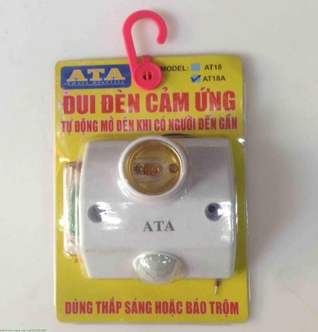 Đui đèn cảm ứng hồng ngoại ATA18A