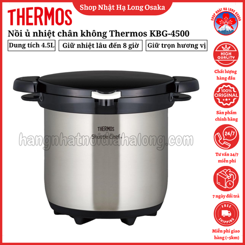 NỒI Ủ NHIỆT CHÂN KHÔNG THERMOS KBG-4500 4.5L - 4580244694440