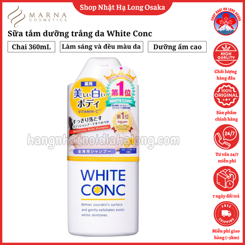 SỮA TẮM TRẮNG DA WHITE CONC 360ML - 4990110004752