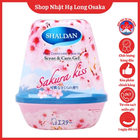 SÁP THƠM PHÒNG SHALDAN SCENT & CARE HƯƠNG HOA ĐÀO 180G - 8852524013026