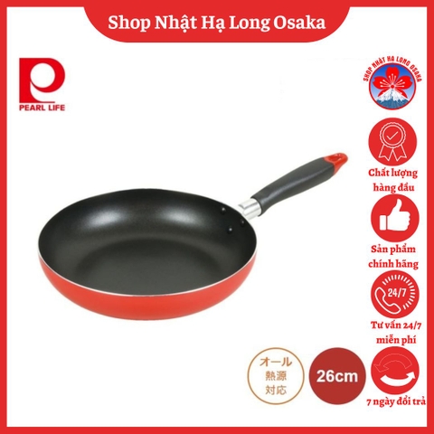 CHẢO TỪ CHỐNG DÍNH PEARL KINZOKU NEWFOUR 26CM HB-8046 - 4930428580463