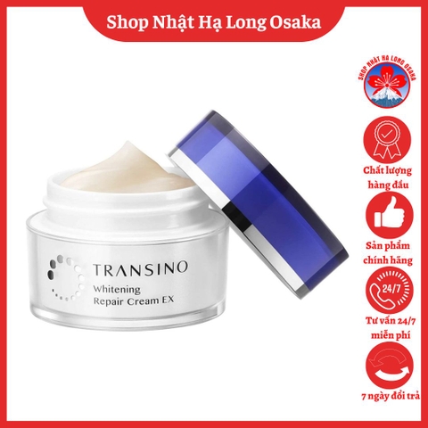 KEM DƯỠNG ĐÊM TRẮNG DA TRỊ NÁM TRANSINO WHITENING REPAIR CREAM EX 35G - 4987107626530