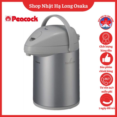 BÌNH THUỶ GIỮ NHIỆT PEACOCK MEP-22 NỘI ĐỊA NHẬT BẢN
