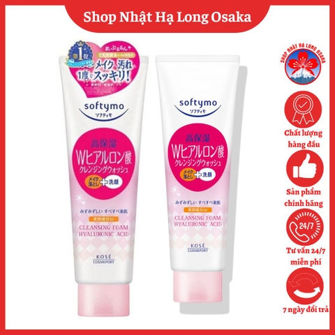 SỮA RỬA MẶT KOSE SOFTYMO CLEANSING CREAM HA - 4971710799705