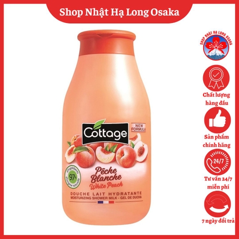 SỮA TẮM DƯỠNG ẨM COTTAGE HƯƠNG ĐÀO 250ML - 3141389359703
